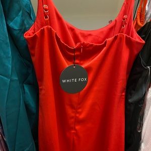 WhiteFox Boutique red mini dress